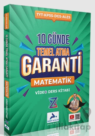 10 Günde Temel Atma Garanti Matematik Video Ders Kitabı