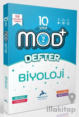 10. Sınıf Biyoloji MOD Konu Anlatımlı Defter