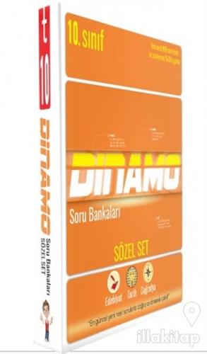 10. Sınıf Dinamo Sözel Set (3 Kitap Takım)