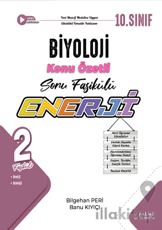 10. Sınıf Enerji Biyoloji Konu Özetli Soru Fasikülleri (2 Fasikül)