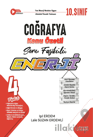 10. Sınıf Enerji Coğrafya Konu Özetli Soru Fasikülü