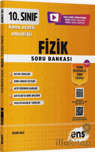 10. Sınıf Fizik Etkinlikli Soru Bankası