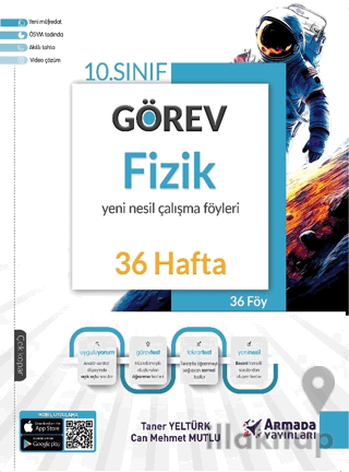 10. Sınıf Görev Fizik 36 Hafta Yeni Nasıl Çalışma Föyleri