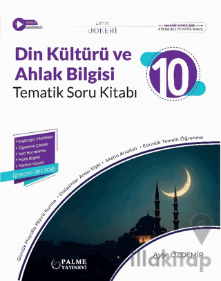10. Sınıf Joker Din Kültürü ve Ahlak Bilgisi Tematik Soru Kitabı
