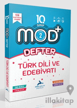 10. Sınıf Mod Türk Dili ve Edebiyatı Konu Anlatımlı Defter