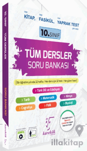 10. Sınıf Tüm Dersler Soru Bankası