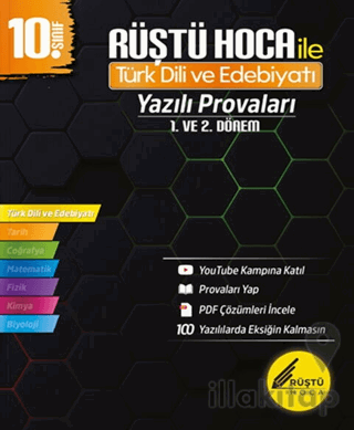 10. Sınıf Türk Dili ve Edebiyatı Yazılı Provaları