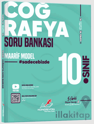 10. Sınıf Virtüöz Coğrafya Soru Bankası