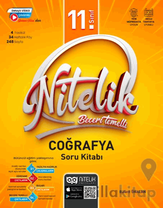 11. Sınıf Beceri Temelli Coğrafya Soru Kitabı