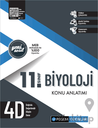 11. Sınıf Biyoloji Konu Anlatımı