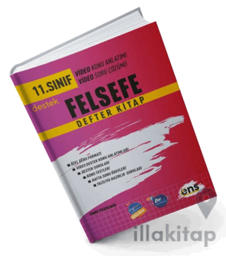 11. Sınıf Felsefe Defter Kitap