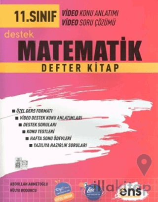 11. Sınıf Matematik Destek Defter Kitap