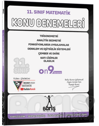 11. Sınıf Matematik Konu Denemeleri