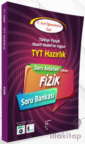 11. Sınıf TYT Hazırlık Ders Anlatan Fizik Soru Bankası