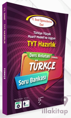 11. Sınıf TYT Hazırlık Ders Anlatan Türkçe Soru Bankası