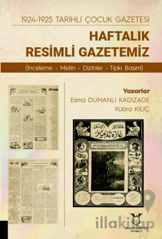 1924-1925 Tarihli Çocuk Gazetesi: Haftalık Resimli Gazetemiz