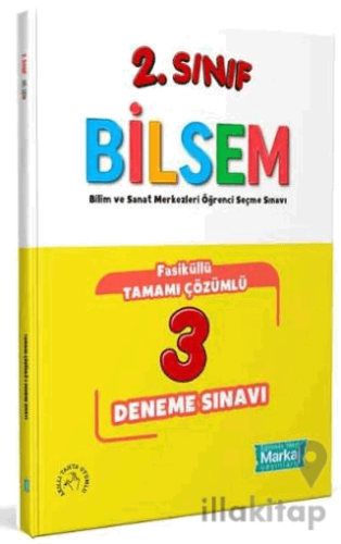 2. Sınıf Bilsem Çözümlü 3 Fasikül Deneme Sınavı