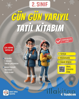 2. Sınıf Gün Gün Yarıyıl Tatil Kitabım