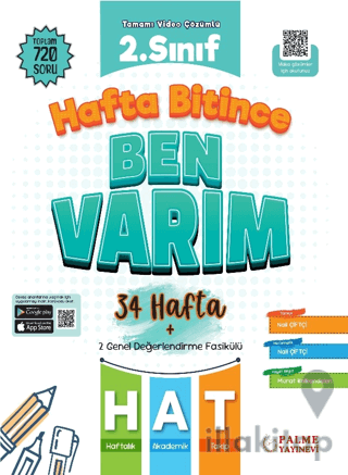 2. Sınıf Hafta Bitince Ben Varım (34 Hafta)