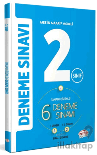 2. Sınıf Tamamı Çözümlü 3 + 3 Deneme Sınavı