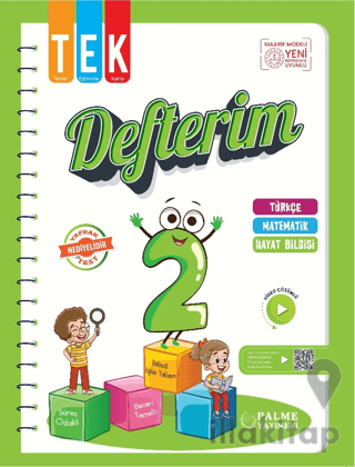 2. Sınıf Tek Defterim