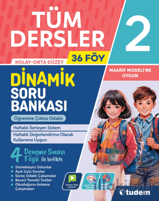 2. Sınıf Tüm Dersler Dinamik Soru Bankası