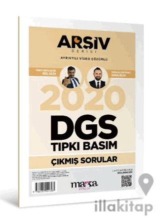 2020 DGS Arşiv Serisi Tıpkı Basım Çıkmış Sorular