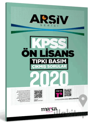 2020 KPSS Ön Lisans Arşiv Serisi Tıpkı Basım Çıkmış Sorular
