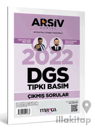 2022 DGS Arşiv Serisi Tıpkı Basım Çıkmış Sorular