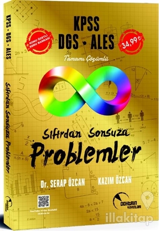 2022 KPSS /DGS/ALES Sıfırdan Sonsuza Problemler Konu Özetli Tamamı Çöz