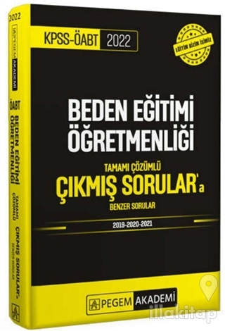 2022 KPSS ÖABT Beden Eğitimi Öğretmenliği Tamamı Çözümlü Çıkmış Sorular'a Benzer Sorular