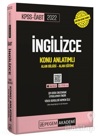 2022 KPSS ÖABT İngilizce Öğretmenliği Alan Bilgisi - Alan Eğitimi Konu Anlatımlı