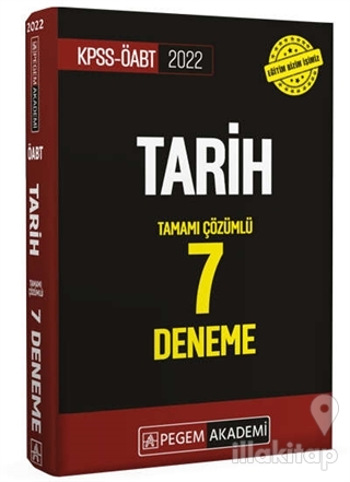 2022 KPSS ÖABT Tarih Tamamı Çözümlü 7 Deneme