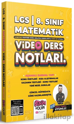 2022 LGS 8. Sınıf Matematik Video Ders Notları (Konu Anlatımı)