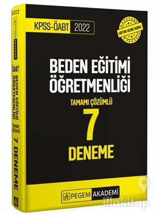 2022 ÖABT Beden Eğitimi Öğretmenliği Tamamı Çözümlü 7 Deneme