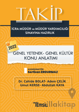 2022 Takip İcra Müdür ve Müdür Yardımcılığı Sınavına Hazırlık - Genel Yetenek Genel Kültür Konu Anlatımı