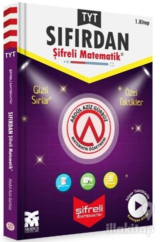 2022 TYT Sıfırdan Şifreli Matematik 1. Kitap