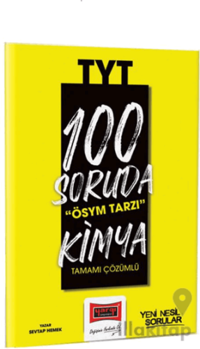 2023 100 Soruda ÖSYM Tarzı TYT Kimya Tamamı Çözümlü Soru Bankası