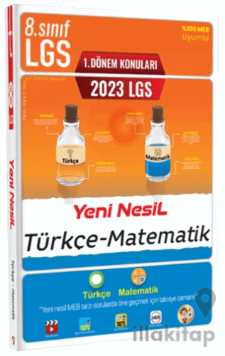 2023 LGS 1. Dönem Yeni Nesil Türkçe Matematik Soru Bankası