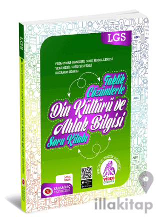 2023 Taktik Çözümlerle LGS Din Kültürü ve Ahlak Bilgisi Soru Kitabı