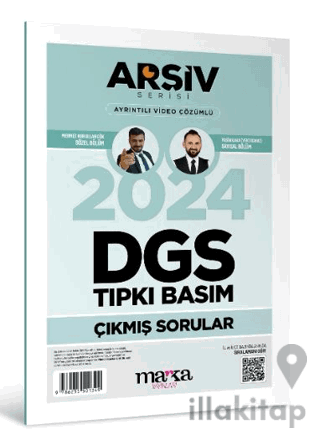 2024 DGS Arşiv Serisi Tıpkı Basım Çıkmış Sorular