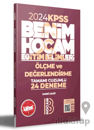 2024 Eğitim Bilimleri Ölçme ve Değerlendirme Tamamı Çözümlü 24 Deneme