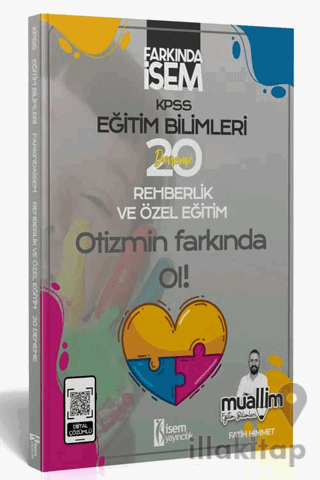 2024 Farkında İsem KPSS Eğitim Bilimleri Rehberlik ve Özel Eğitim 20 Deneme