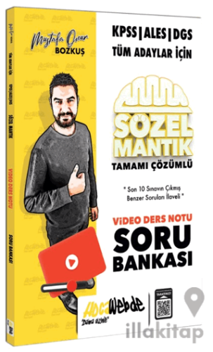 2024 KPSS - ALES - DGS Sözel Mantık Video Ders Notu ve Soru Bankası