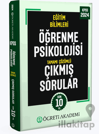 2024 KPSS Eğitim Bilimleri Öğrenme Psikolojisi Tamamı Çözümlü Çıkmış S