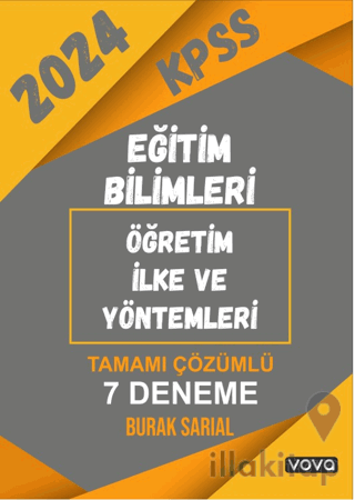 2024 KPSS Eğitim Bilimleri Öğretim İlke ve Yöntemleri Tamamı Çözümlü 7 Deneme