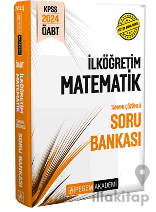 2024 KPSS ÖABT İlköğretim Matematik Soru Bankası