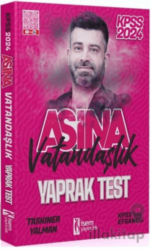 2024 KPSS Vatandaşlık Aşina Yaprak Test