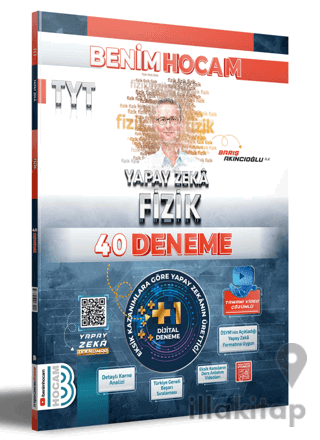 2024 TYT Yapay Zeka Fizik 40 Deneme Benim Hocam Yayınları