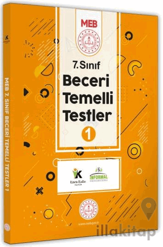2025 7. Sınıf MEB Beceri Temelli Testler 1. Kitap Örnek Soru Bankası